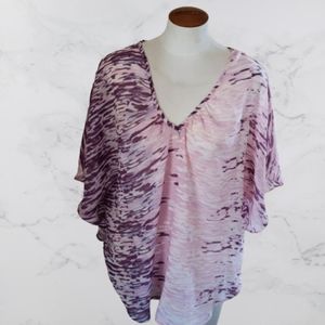 Buckle Passport batwing blouse size medium